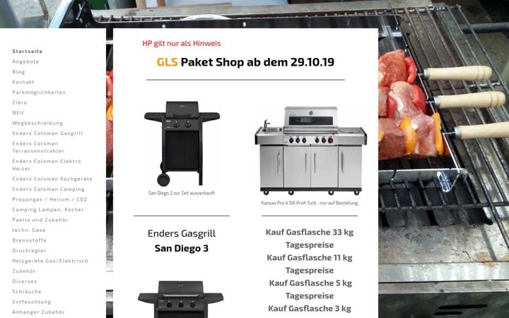 Screenshot ta' campisbottrop.de