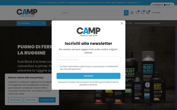 Screenshot ta' campitalia.it