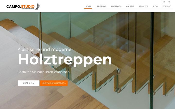Screenshot of campo-treppe.pl