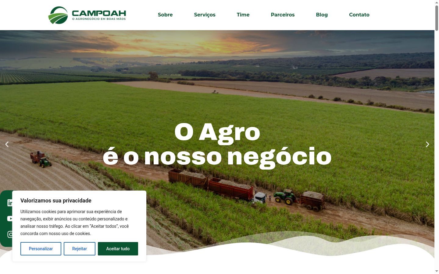 Screenshot tal-banner tal-kunsens muri qabel kwalunkwe interazzjoni