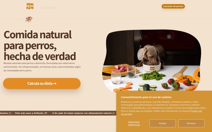 Screenshot of campoanimal.com