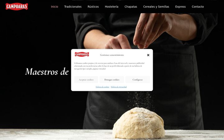 Screenshot di campoaras.net