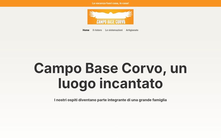 Screenshot von campobasecorvo.it