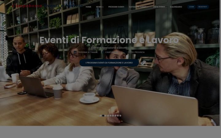 Screenshot von campobassonotizie.it