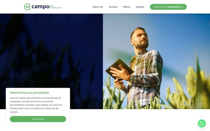 Képernyőkép: campobpofinanceiro.com.br