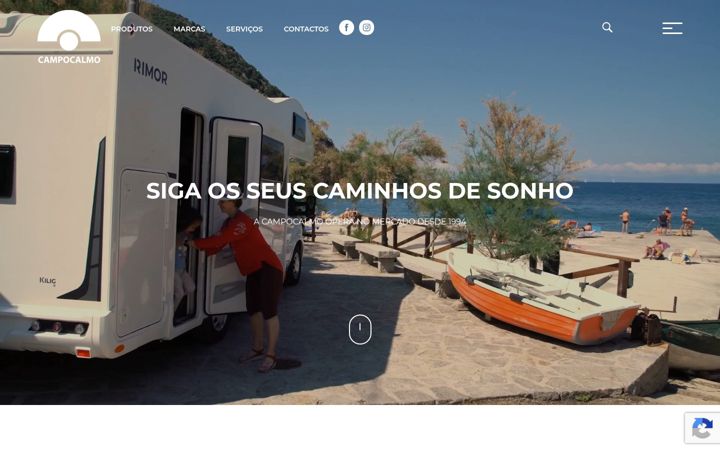 Screenshot of campocalmo.pt