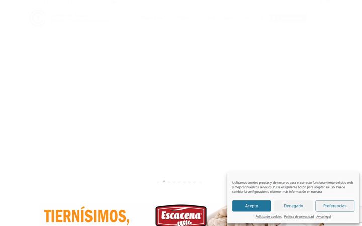 Screenshot stránky campodetejada.es