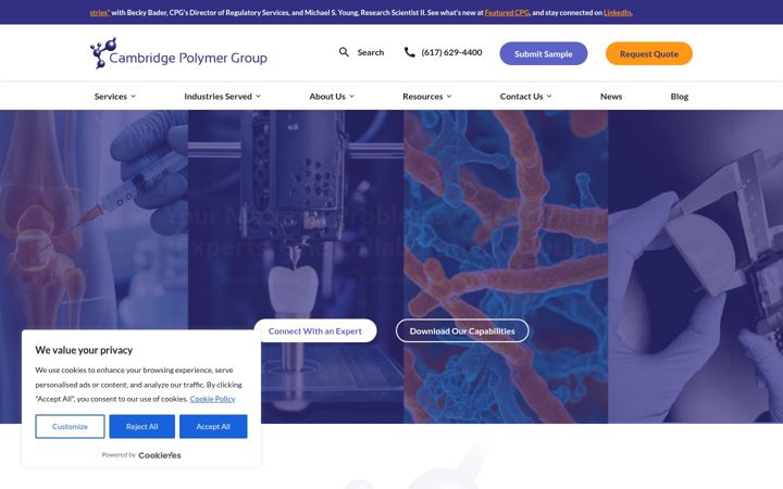 Screenshot of campoly.com