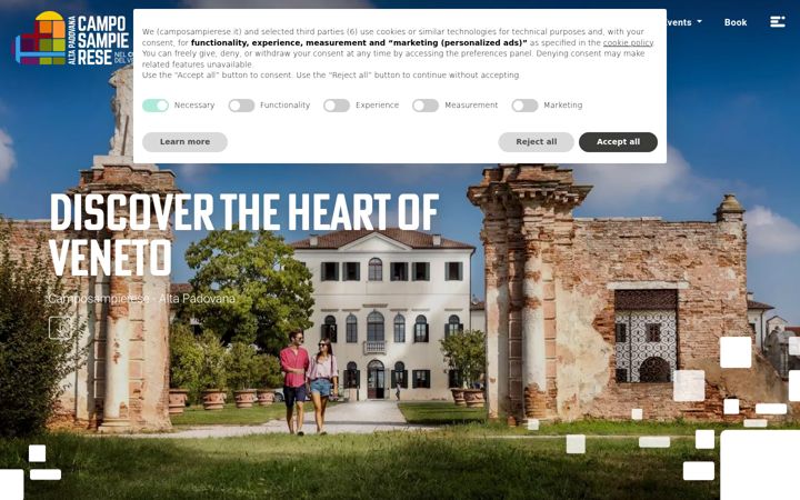 Screenshot of camposampierese.it