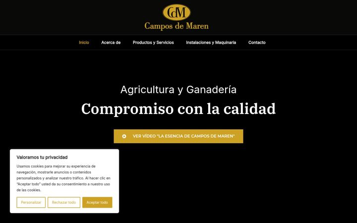 Screenshot of camposdemaren.es