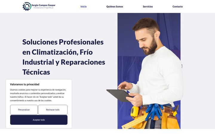 Screenshot of camposfrio.com