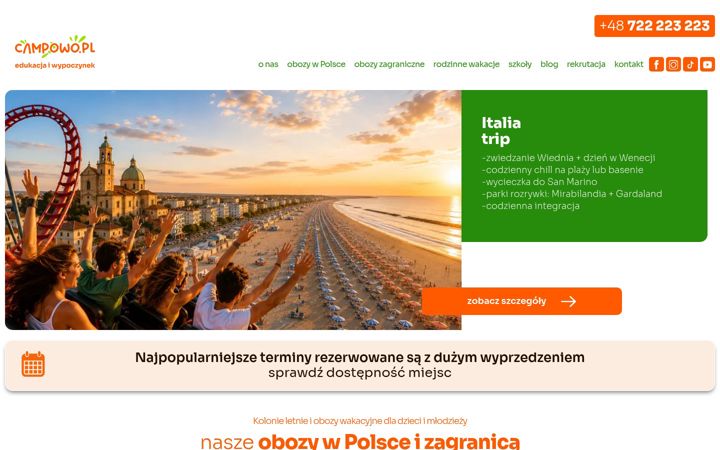 Screenshot of campowo.pl