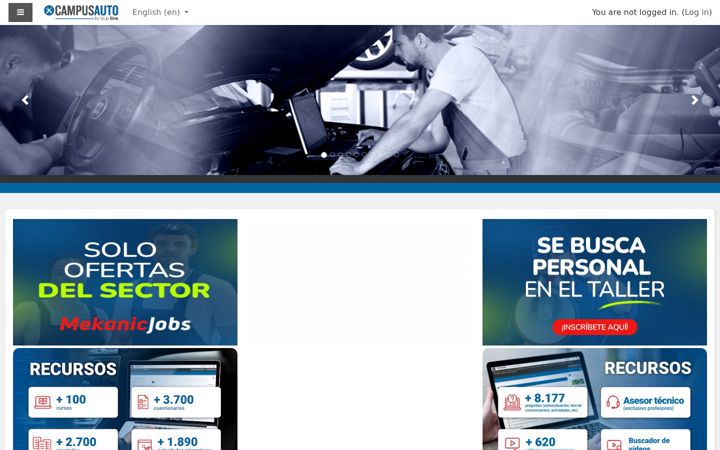 Screenshot of campus-auto.com