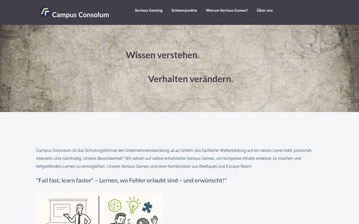 Screenshot ta' campus-consolum.de