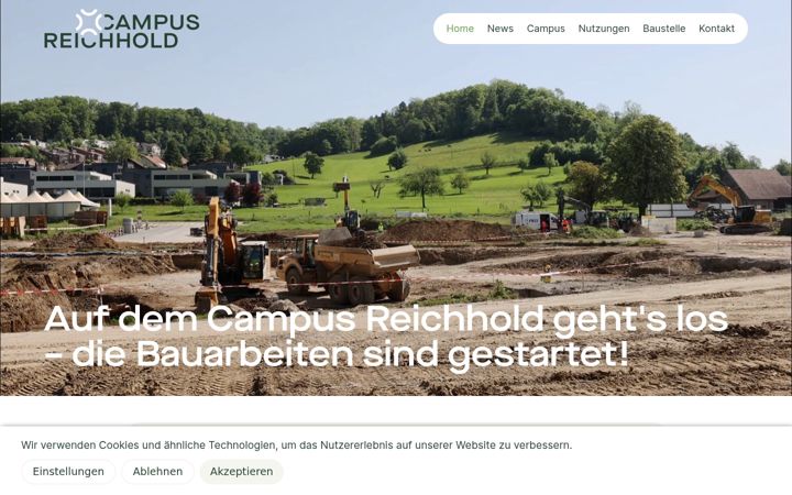 Snímek obrazovky campus-reichhold.ch