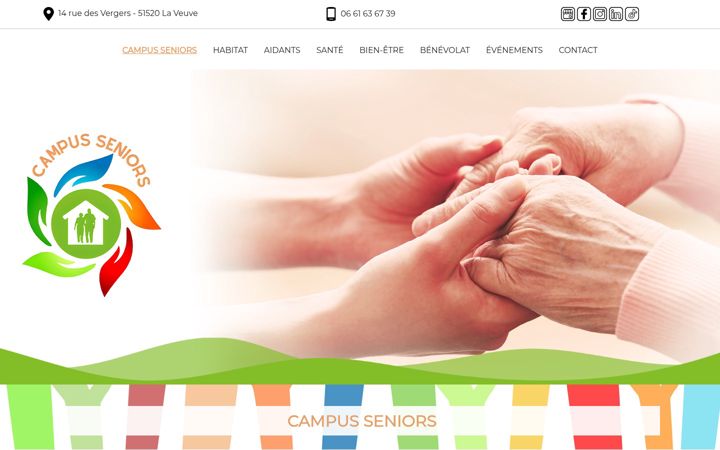 Zrzut ekranu campus-seniors.org