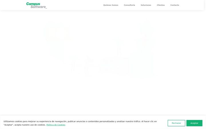 Screenshot of campus-software.com