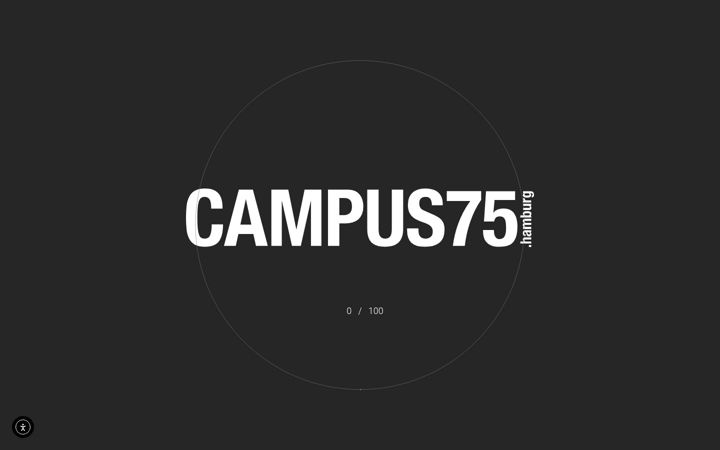 Screenshot of campus75.hamburg