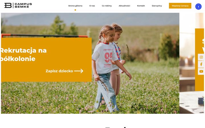 Screenshot ta' campusbemke.pl