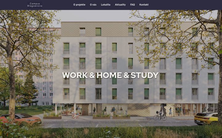 Screenshot of campusblagoevova.sk