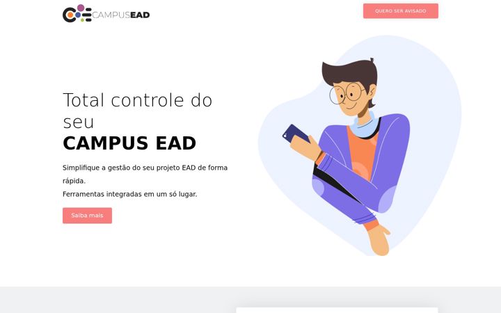 Screenshot of campusead.com.br