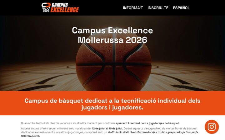 Screenshot of campusexcellence.cat