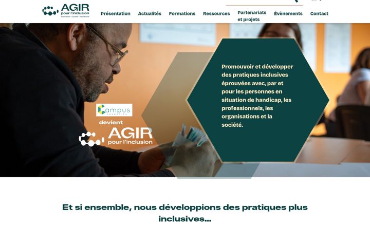 Screenshot of campusformation.org