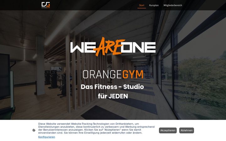 Screenshot of campusgym.com