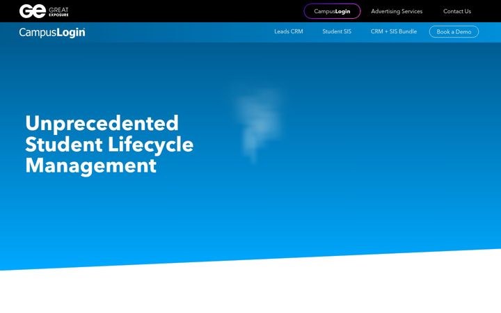 Screenshot of campuslogin.com