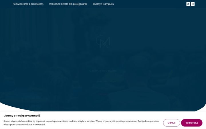 Screenshot ta' campusmedyczny.pl