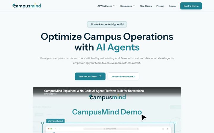 Zrzut ekranu campusmind.ai