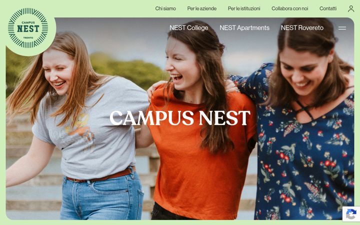 Screenshot of campusnest.it