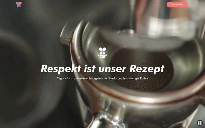 Screenshot of campussuite.de