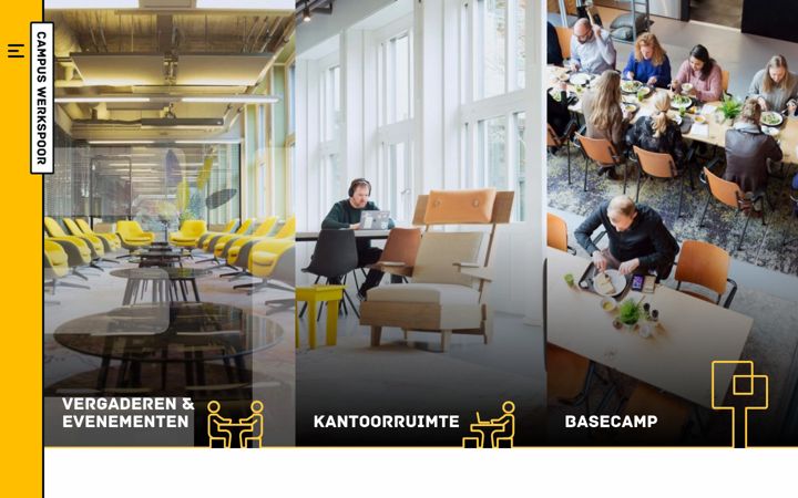 Snimka zaslona za campuswerkspoor.nl