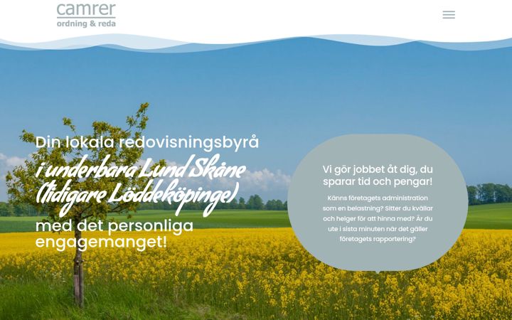 Screenshot of camrer.se
