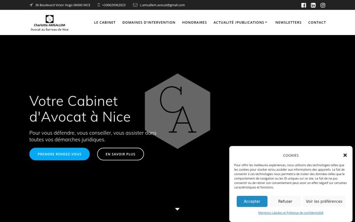 Screenshot of camsallem-avocat.fr