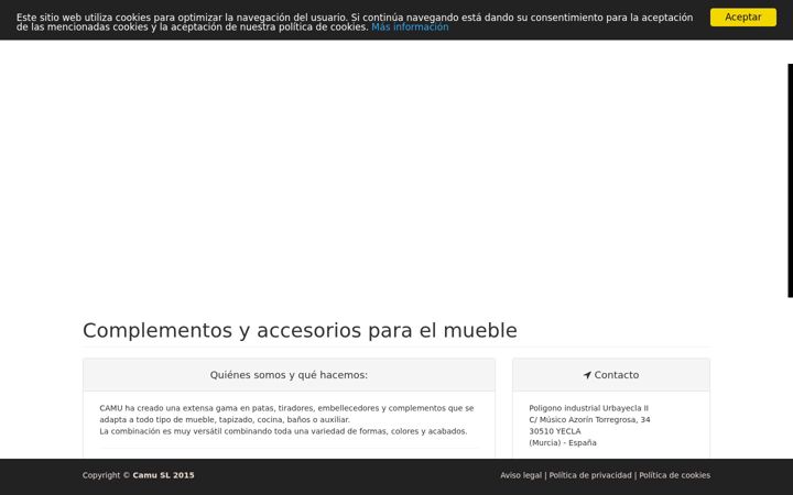 Screenshot of camusl.com
