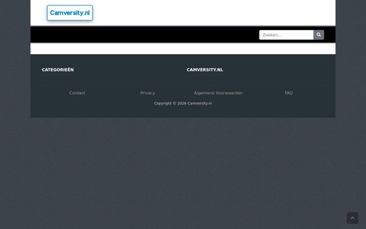 Screenshot of camversity.nl