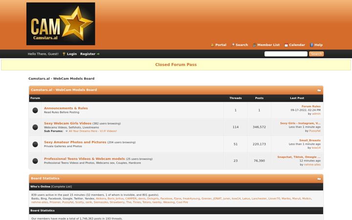 Screenshot of camzstarz.vc