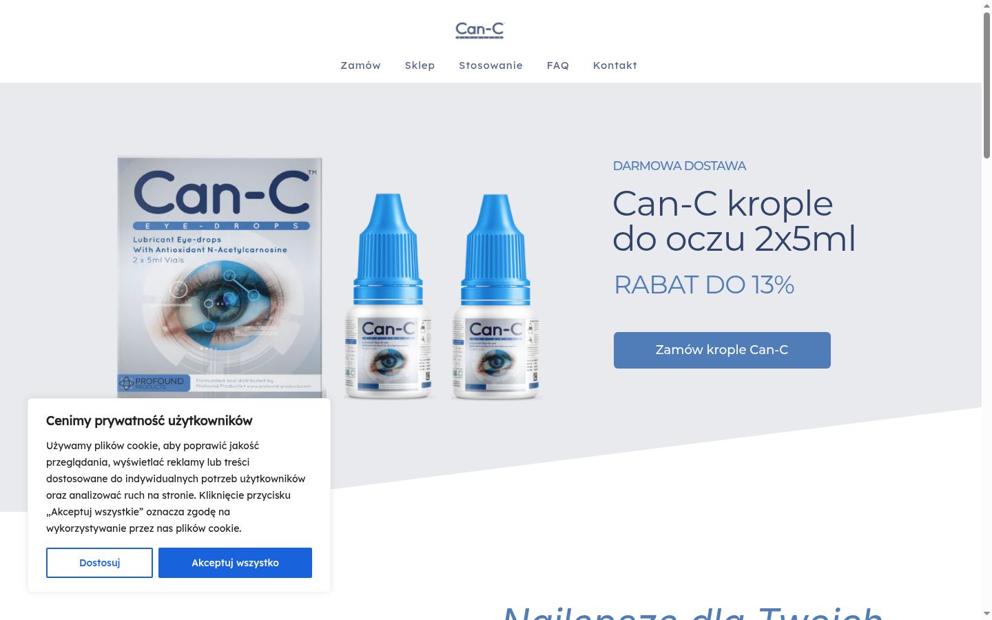 Sutikimo reklamjuostės, rodytos prieš bet kokią sąveiką, ekrano kopija