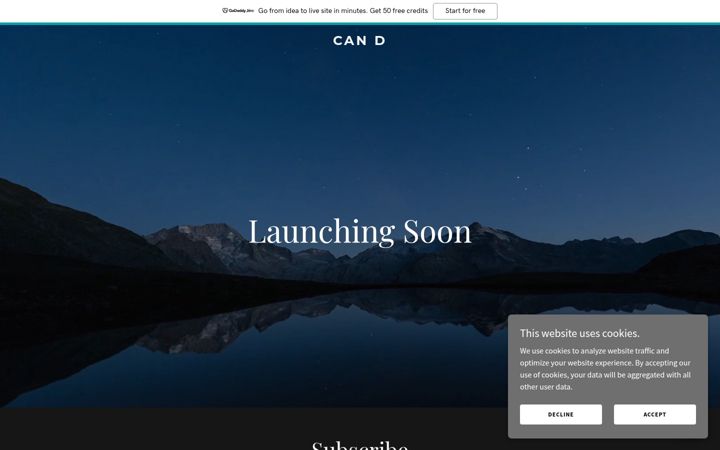 Screenshot of can-d.co.uk