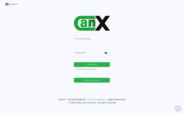 Screenshot of can-nx.cloud