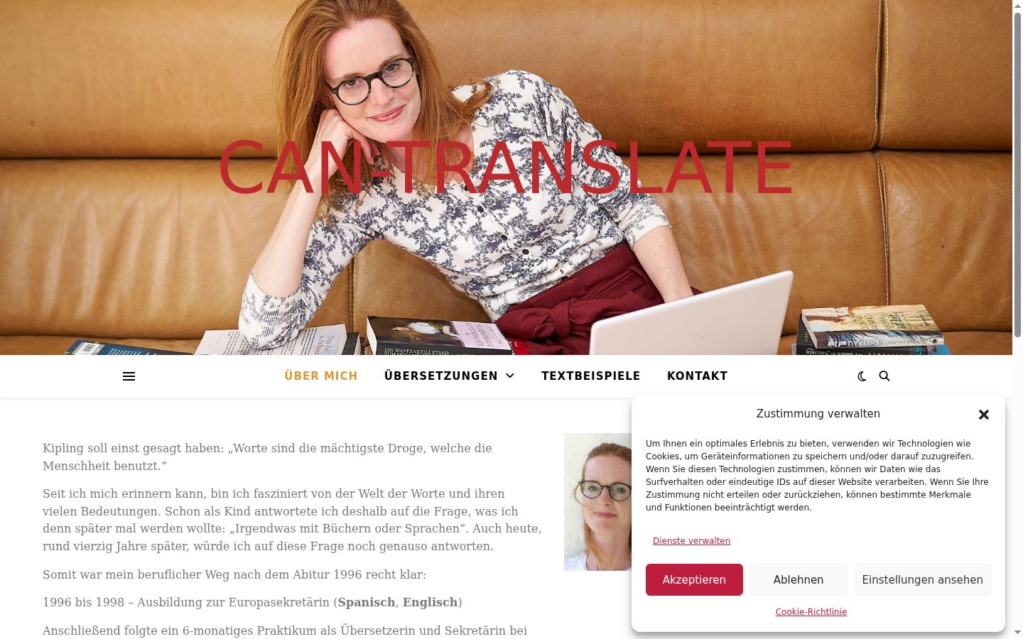 Screenshot tal-banner tal-kunsens muri qabel kwalunkwe interazzjoni
