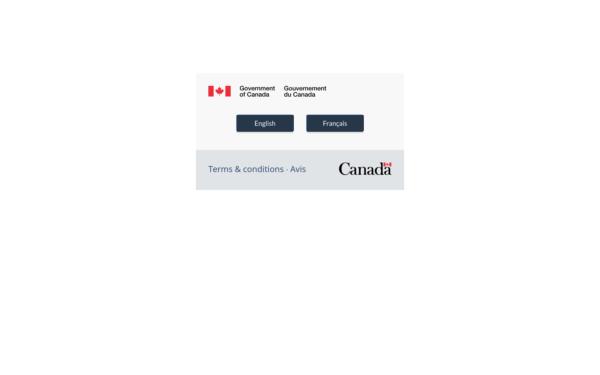 Screenshot of canada.ca