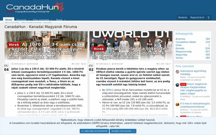Skjámynd af canadahun.com