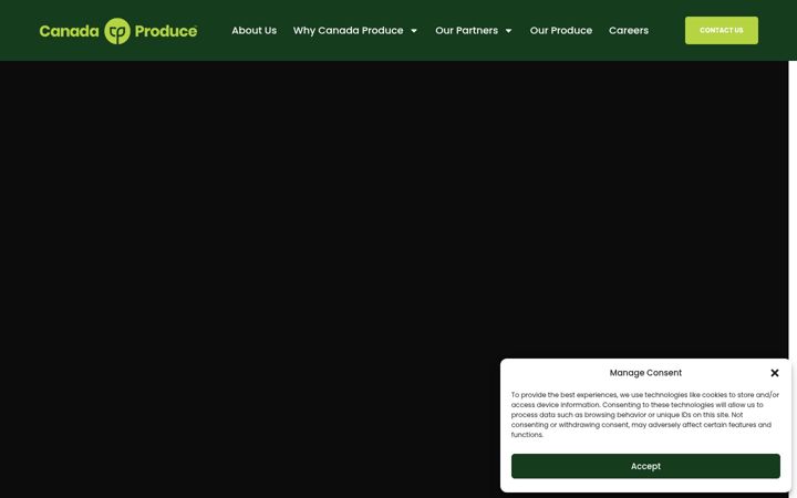 Screenshot of canadaproduce.ca