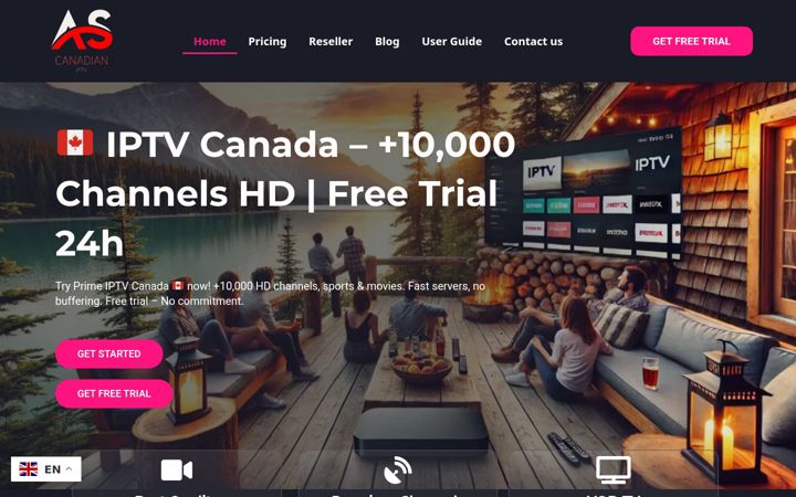 Screenshot of canadian-iptv.ca