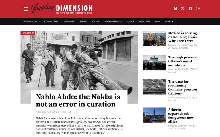 Screenshot of canadiandimension.com