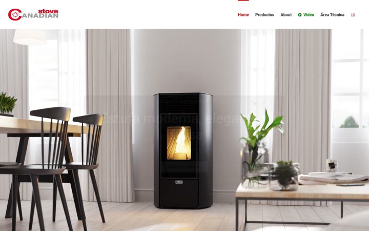 Skjámynd af canadianstove.eu