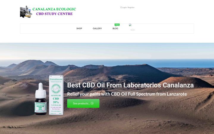 Screenshot of canalanza.com